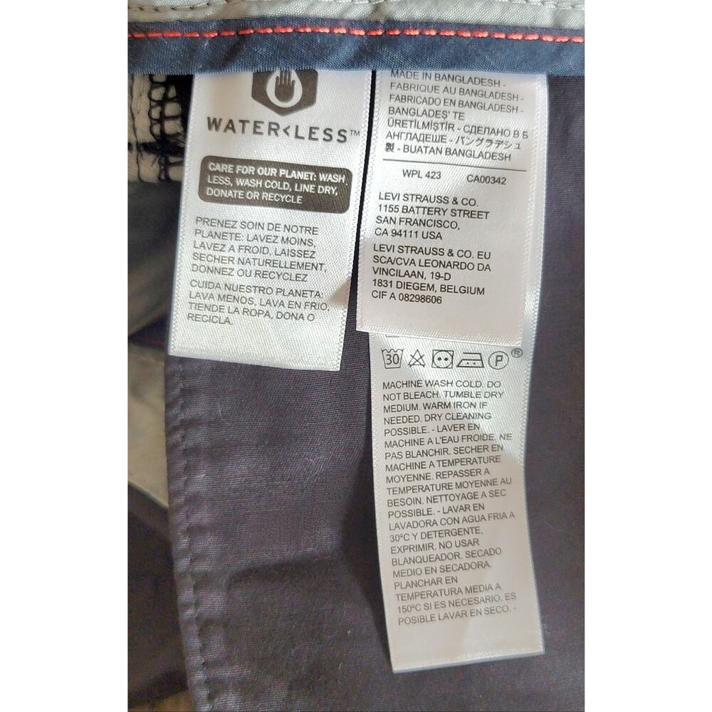 NWT Mens Dockers Ultimate Short Supreme Flex Black Shorts Smart Series Size: 36 - Picture 7 of 13